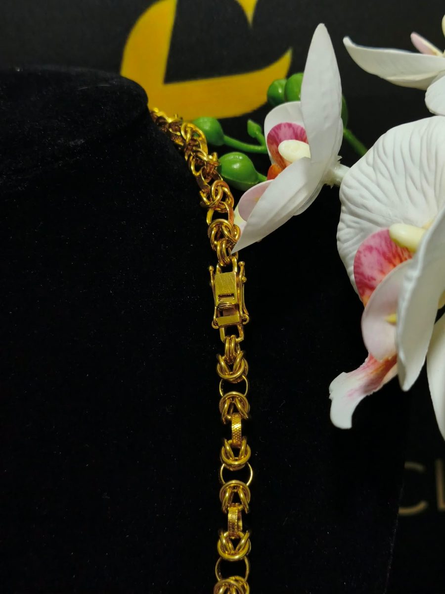Camino del Inca 18k 60 cm · Oro laminado 18k