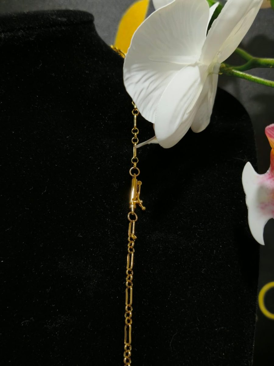 Rolo Facetado 18k 60 cm